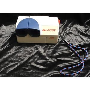 Vintage Binoculars BNOX 7x Wide 390/1000 Yds Compact White